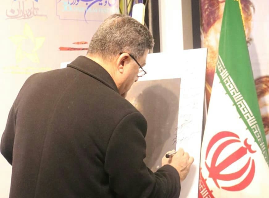 گزارش تصویری از اکران مردمی فیلم  پوست در سی و هشتمین جشنواره فیلم فجر